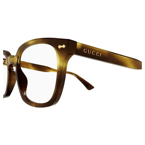 gucci gg0448s|gucci gg0184o unisex eyeglasses havana.